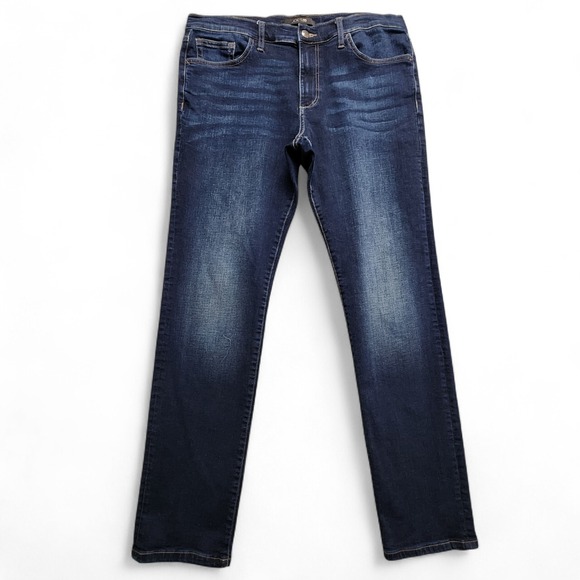 Joes Jeans The Slim Fit Aldo Mens 34x32 Dark Wash Denim Stretch Whiskered - Picture 1 of 11